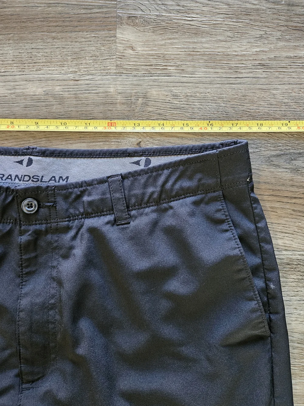 Grand Slam Men's Black Performance Shorts
